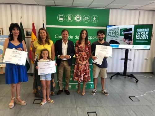 El Consorcio de Transporte entre los premios del II Concurso ‘Un viaje de cien palabras’