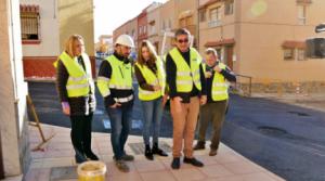 Renovación de infraestructuras hídricas en las calles Pedro Valdivia y Mesana de Adra