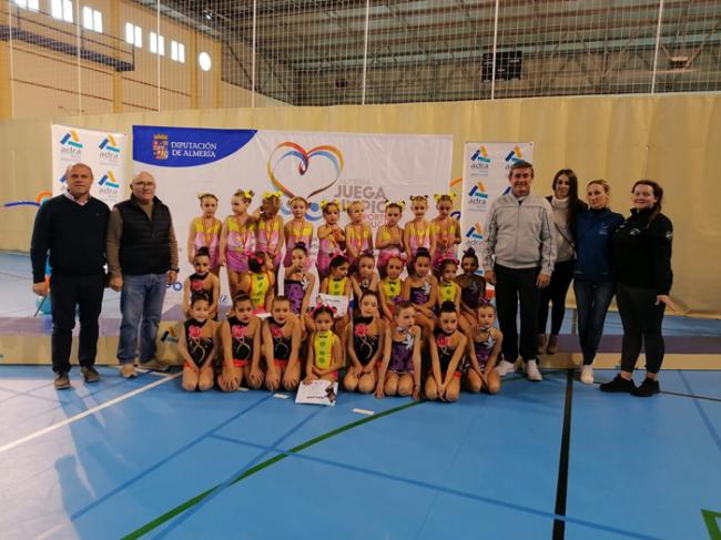 Adra acoge la primera jornada del Circuito Provincial de Promoción de la Gimnasia Rítmica