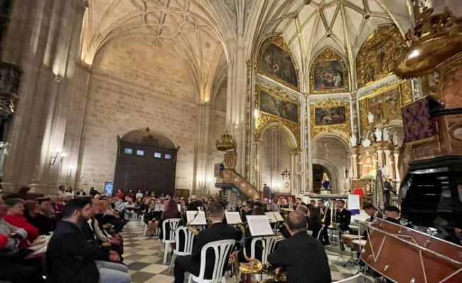 La Banda Santa Cecilia de Sorbas en el cuarto concierto del 20º Ciclo de Música Sacra