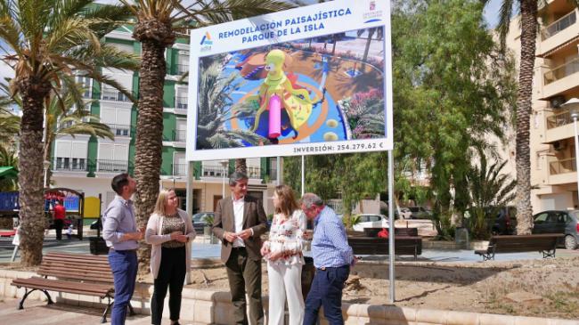 Habrá un pulpo de cinco metros de altura en el nuevo Parque de la Isla