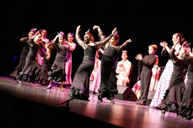 Anabel Valencia y Alicia García en el III Festival Flamenco de El Ejido