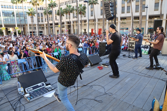 San Marcos termina por todo lo alto con el concierto del grupo 'Las Vegas'