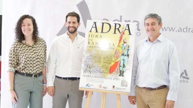 Adra acogerá el 25 de junio una Jura de Bandera para personal civil en el Puerto deportivo