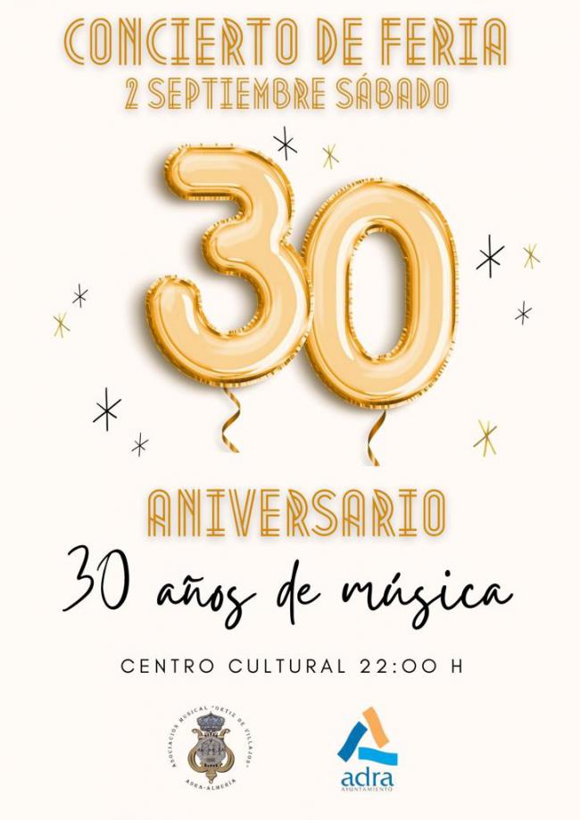 30 Aniversario de la Asociación Musical ‘Ortiz de Villajos’