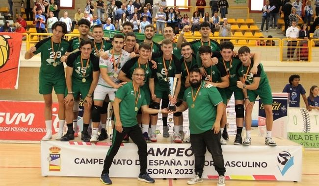 Unicaja Costa de Almería se proclama campeón de España junior de voleibol