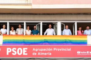 El PSOE advierte de la amenaza de PP y Vox al colectivo LGTBi