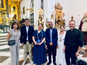 La consejera de Agricultura asiste a los actos de la Hermandad de la Virgen del Carmen de Adra