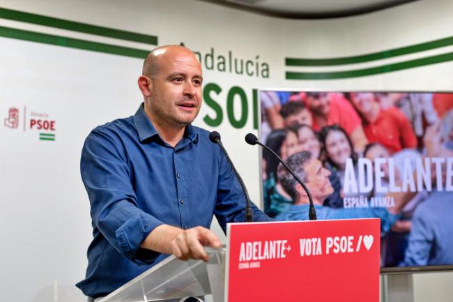 Antonio Martínez: “Almería recibe 400 millones de euros de fondos europeos gracias a Sánchez”
 