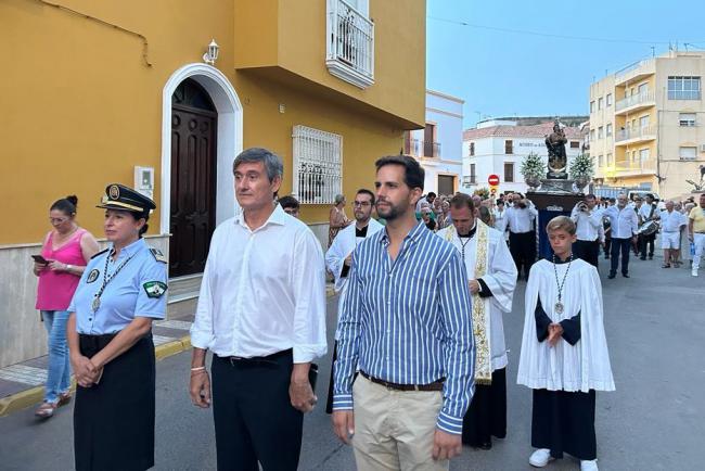 Traslado de la Virgen del Mar a la Iglesia de la Concepción de Adra