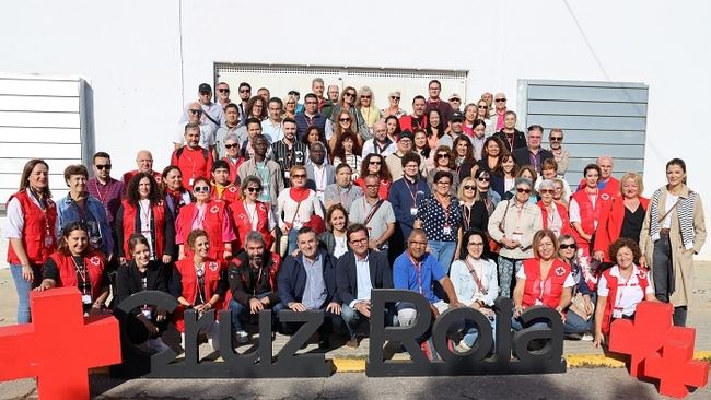 Cruz Roja reúne a sus voluntarios en El Ejido