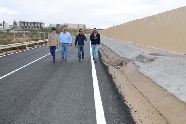 Las obras del Camino de la Depuradora garantizan la seguridad vial