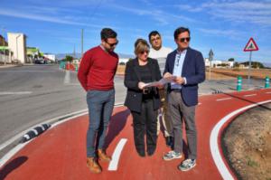 El nuevo carril bici de San Agustín añade un kilómetro más