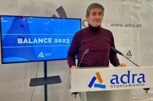 Manuel Cortés hace balance de “un 2023 de crecimiento en Adra”