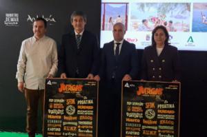 Adra descubre en FITUR las 33 bandas del The Juergas Rock Festival