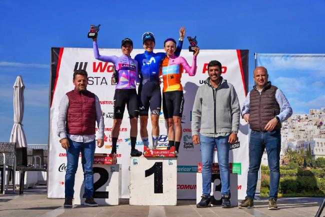 La canadiense Olivia Baril (Movistar) se lleva la Women Cycling Pro Costa de Almería