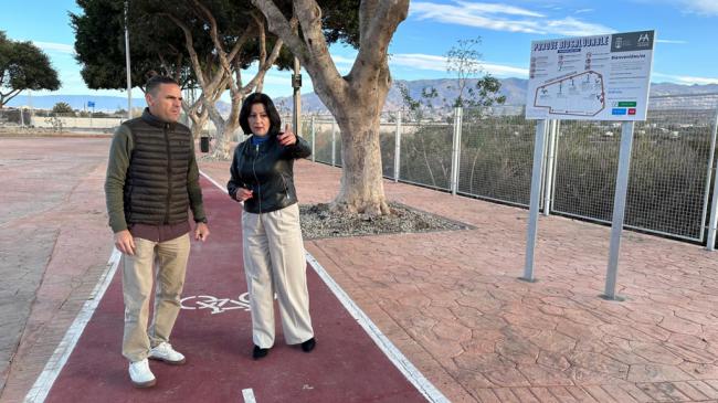 Parque biosaludable y skatepark en el Recinto Ferial de Huércal