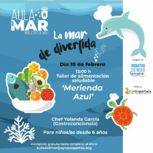 El Aula del Mar enseñará cómo hacer ‘Meriendas azules’