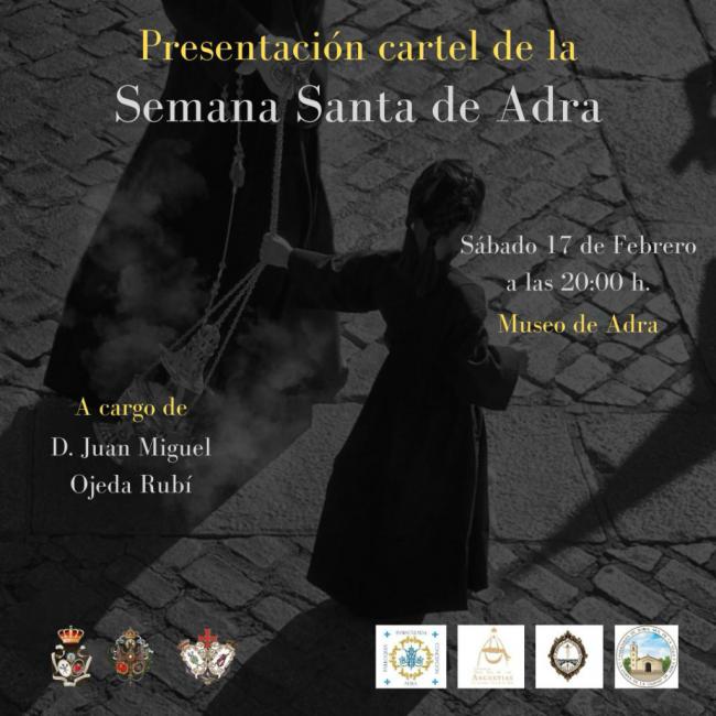 Adra presenta el cartel oficial de Semana Santa de 2024