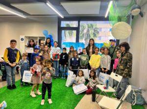 Virginia Martínez gana el concurso de dibujo sobre la mascota del Aula del Mar