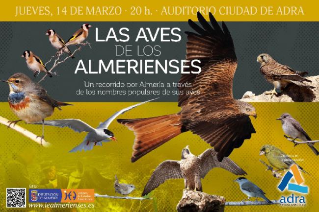 El fascinante vocabulario de las aves almerienses