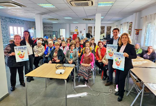 Charlas prácticas para fomentar vida saludable en mayores de Almería