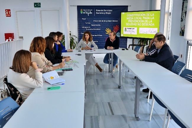 Mesa Radar Local de El Ejido para luchar contra la soledad no deseada