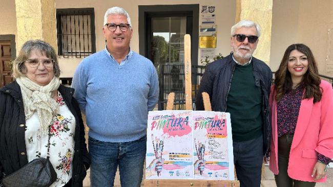 El Certamen de Pintura al Aire Libre vuelve a las calles de Huércal de Almería