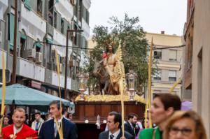 'La Borriquita' abre los recorridos procesionales en Adra