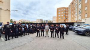 70 agentes velan por la seguridad en Almería durante Semana Santa