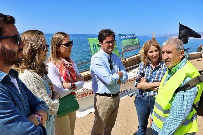 El Ejido vuelve a exigir a Costas medidas inminentes para la Playa de Balerma