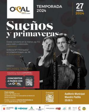 La Orquesta Ciudad de Almería celebra la primavera con concierto