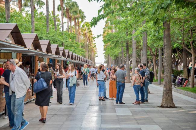 Facturación aumenta el 15% en la Feria del Libro de Almería