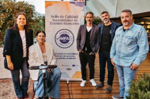 Crean desde Almería un sello de acreditación de accesibilidad para eventos musicales