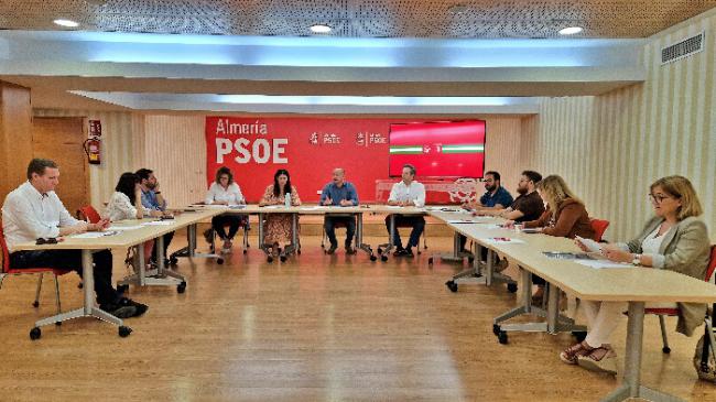 El PSOE de Almería quiere exportar a Europa el modelo de “éxito” económico y de empleo de España