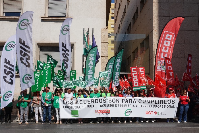 Sindicatos recuerdan a Salud que "los acuerdos son para cumplirlos"