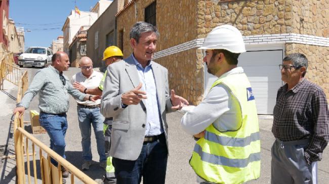 Nuevas infraestrucutras hídricas en la calle Rucio de Puente del Río de Adra