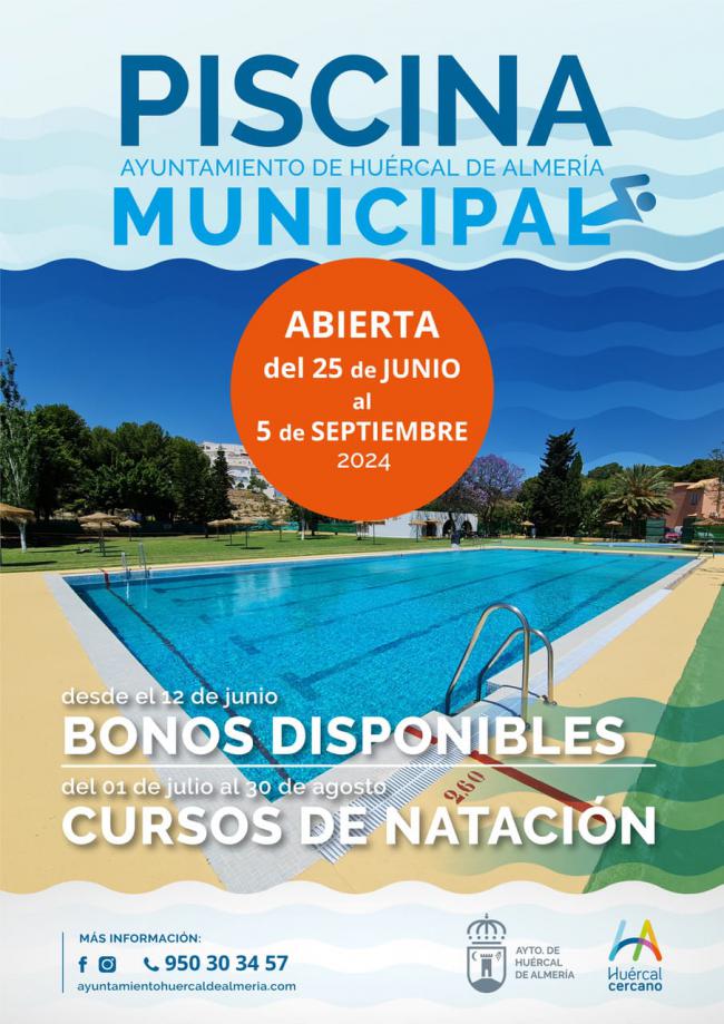 Huércal abrirá la piscina municipal el 25 de junio