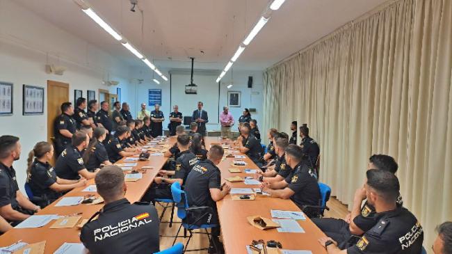 38 policías nacionales en prácticas se incorporan a la Comisaría provincial de Almería