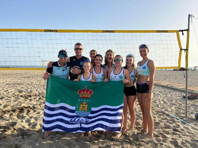 El equipo femenino de vóley playa Ulemu Poniente estará en el campeonato de España