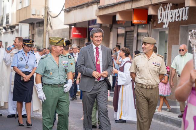 Emotiva jornada en honor a la patrona de los marineros en Adra