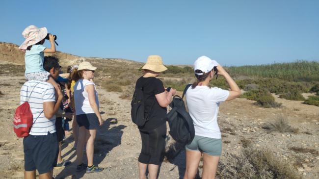 Talleres divulgativos, itinerarios y rutas dan a conocer la naturaleza de El Ejido