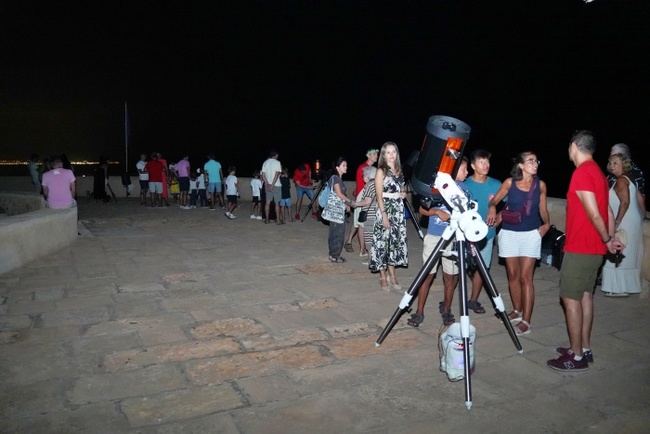 ‘Noche de las Estrellas’ en el Castillo de Guardias Viejas