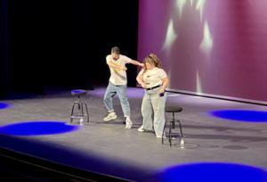 Lala Chus y Bertus conquistan Almería con su show en el III Festival Nacional de la Comedia