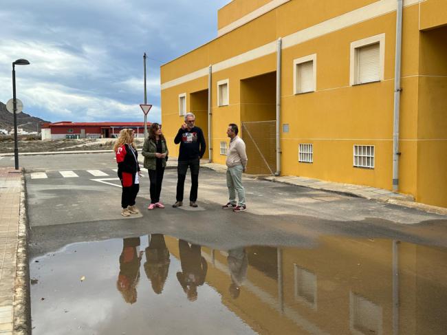 PSOE denuncia una nueva indundación por la lluvia en la Almadraba