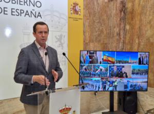 Reconocimiento a Fuerzas Armadas y Seguridad en Almería por el Día de la Constitución