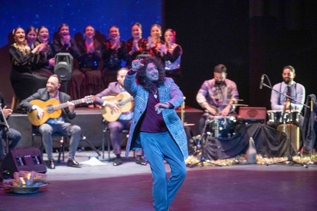 Éxito de la Zambomba Flamenca 'Chanqueños pa' Belén' en Almería