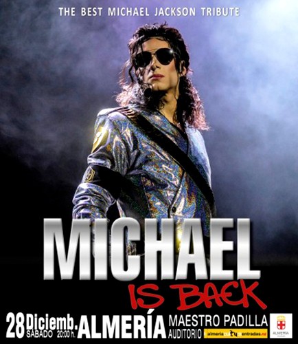 Tributo a Michael Jackson 'Michael Is Back' este sábado en el Auditorio de Almería