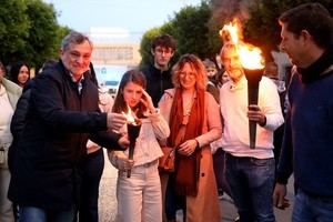 Santa María del Águila celebra la festividad de San Antón con una gran participación vecinal