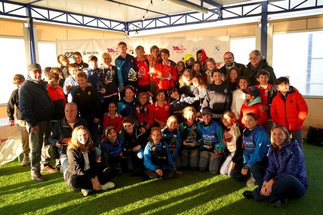 Intenso fin de semana de vela en Almerimar con el Campeonato Provincial Optimist